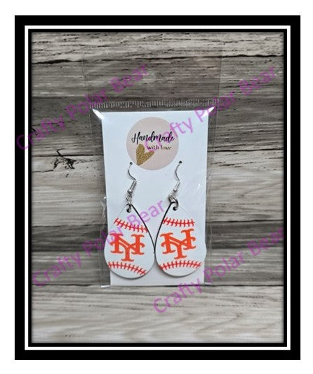 Sports Earrings Custom-Made Personalization
