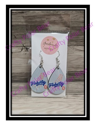 Sports Earrings Custom-Made Personalization