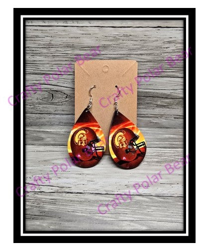 Sports Earrings Custom-Made Personalization