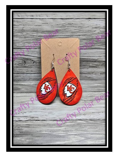 Sports Earrings Custom-Made Personalization