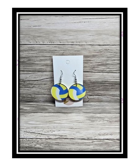 Sports Earrings Custom-Made Personalization