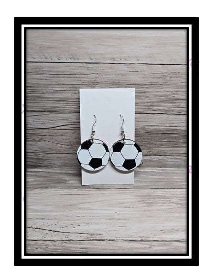 Sports Earrings Custom-Made Personalization