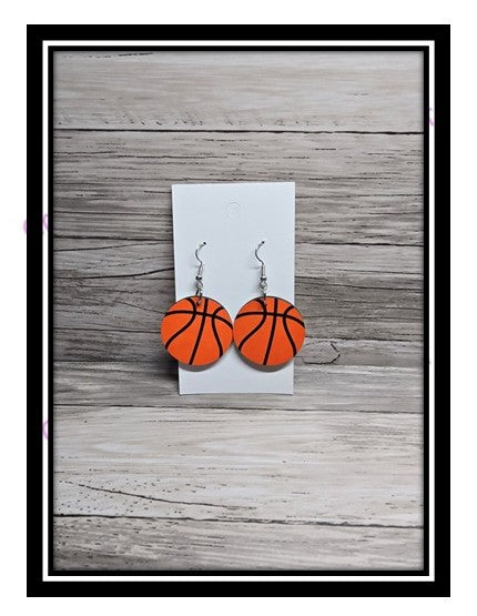 Sports Earrings Custom-Made Personalization