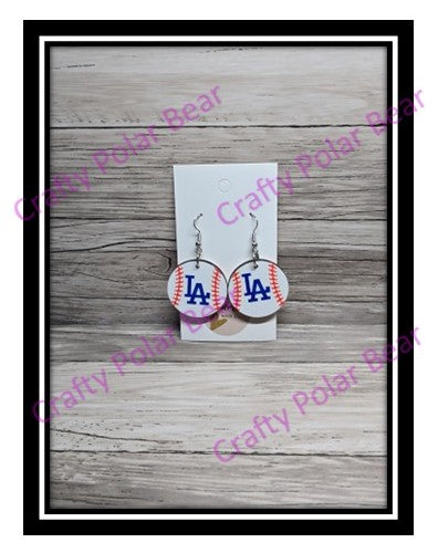 Sports Earrings Custom-Made Personalization