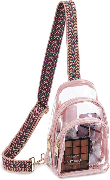 Clear Stadium Sling Bags Personalized