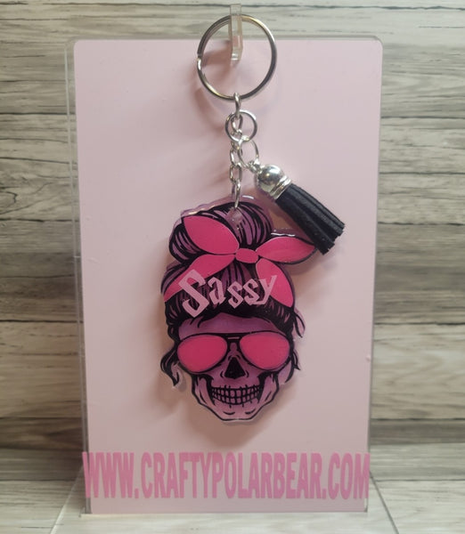 Acrylic Personalized Keychain - Body Parts & Clothing