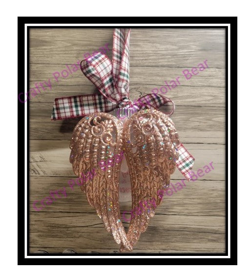 Floating Angel Ornaments with Wings