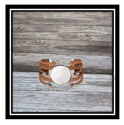 Bracelet Personalized 5 Layer PU Leather