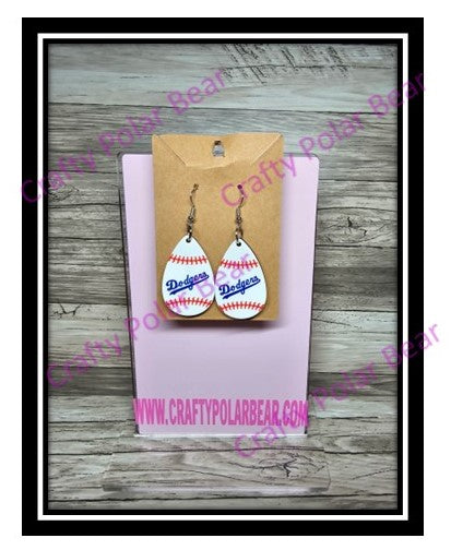 Sports Earrings Custom-Made Personalization