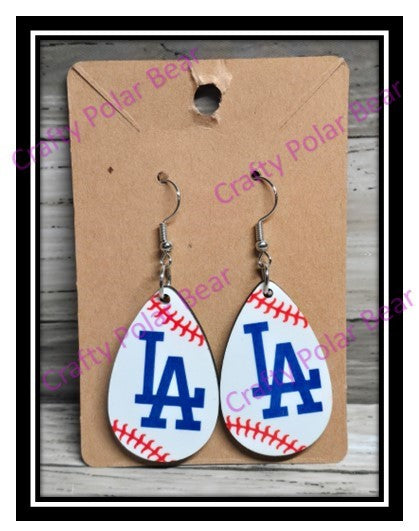 Sports Earrings Custom-Made Personalization