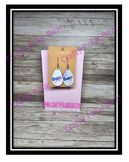 Sports Earrings Custom-Made Personalization