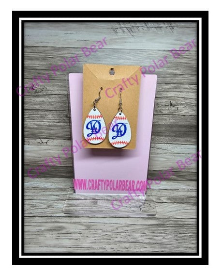Sports Earrings Custom-Made Personalization