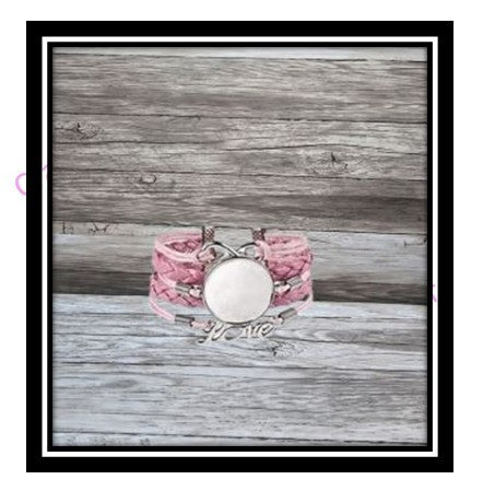 Bracelet Personalized 5 Layer PU Leather
