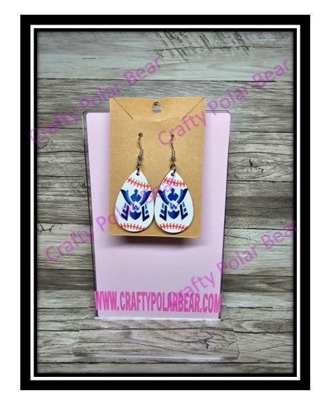 Sports Earrings Custom-Made Personalization