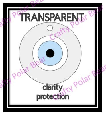 Evil Eye Acrylic Keychain Design