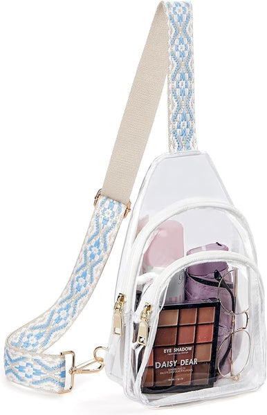 Clear Stadium Sling Bags Personalized