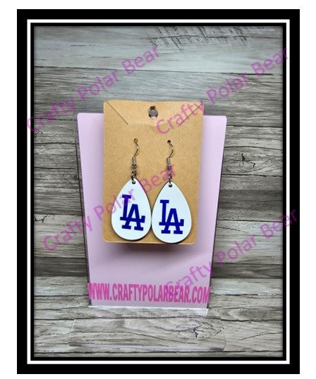 Sports Earrings Custom-Made Personalization