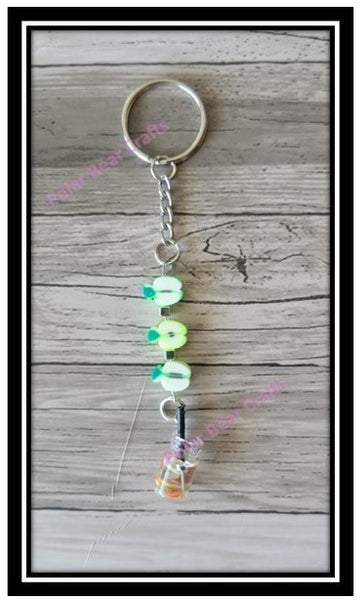 Keychain Fruit Tea Design
