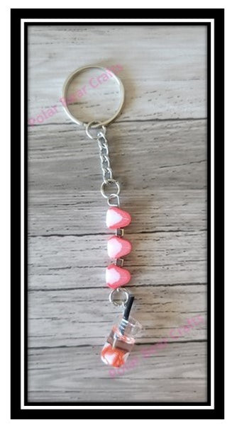 Keychain Fruit Tea Design