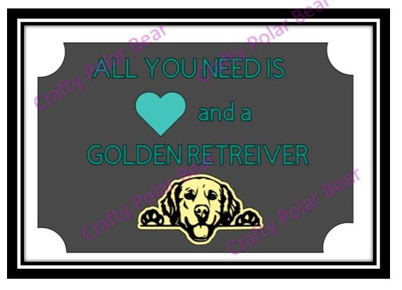 Funny & Personal Signs on Acrylic Frame