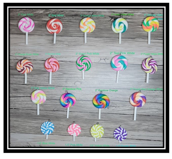 Keychain Lollipop Design