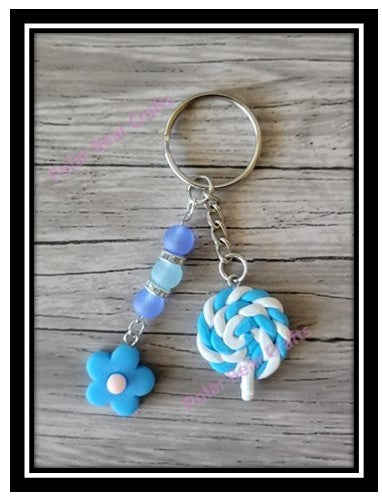 Keychain Lollipop Design