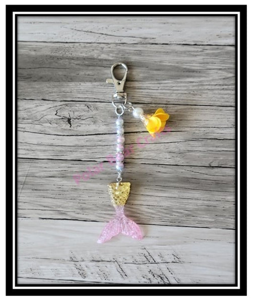 Keychain Mermaid Tail Design