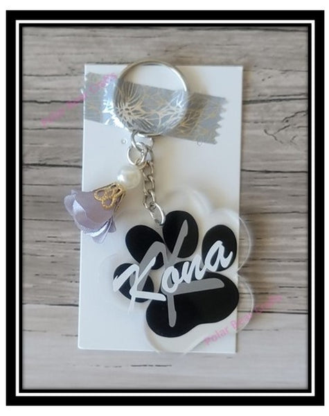 Acrylic Personalized Keychain - Animal Shapes