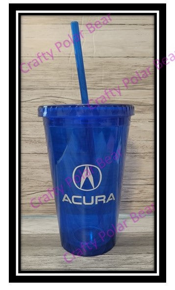 Tumbler Double Wall 16oz Cup