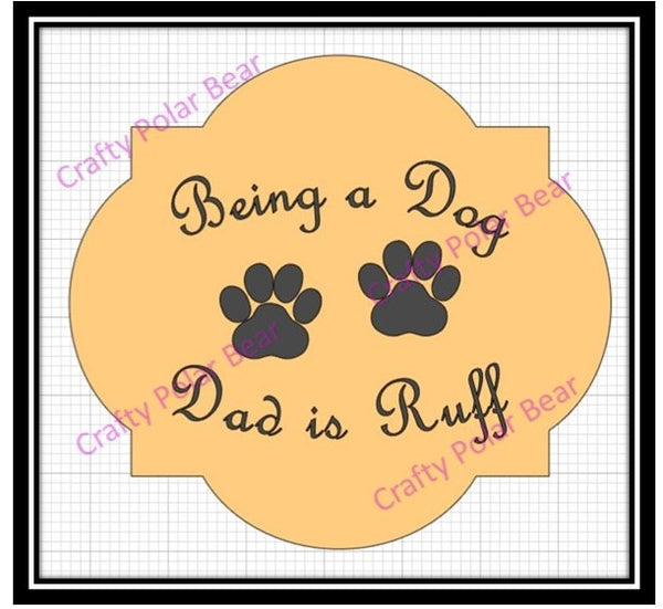 Funny & Personal Signs on Acrylic Frame