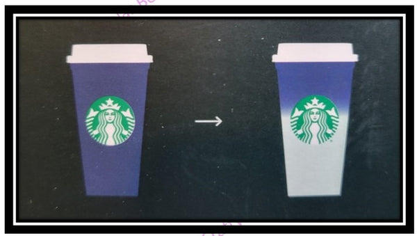 Starbucks Hot Cup Color Changing Holiday 16oz