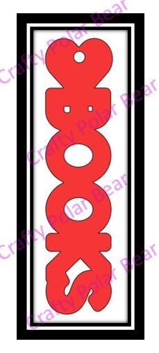 Bookmarker Acrylic or Faux Leather Personalized