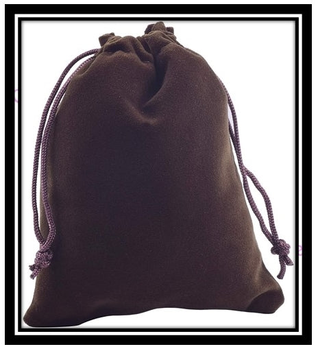 Velvet Dice Pouch Personalized