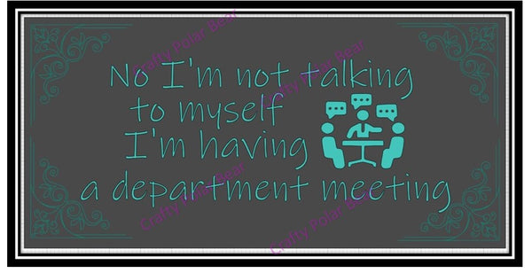 Funny & Personal Signs on Acrylic Frame