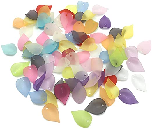 Keychain Colorful Flower Design