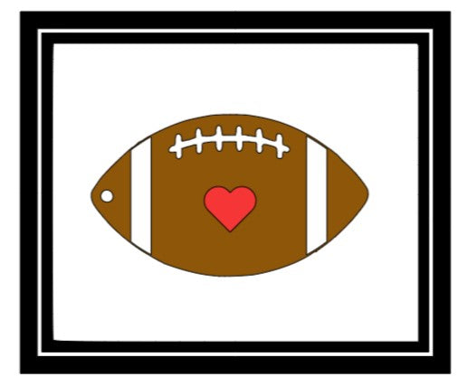 Acrylic Personalized Keychain - Sports