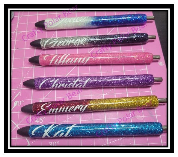 Glittered Pen Personalized