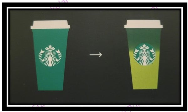 Starbucks Hot Cup Color Changing Holiday 16oz
