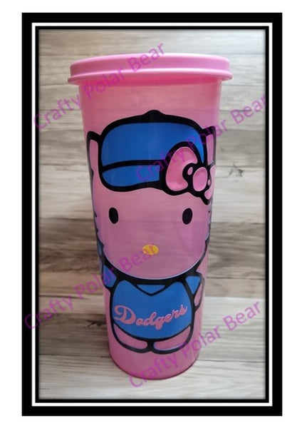 Tumbler Double Wall 22oz cup with Straw