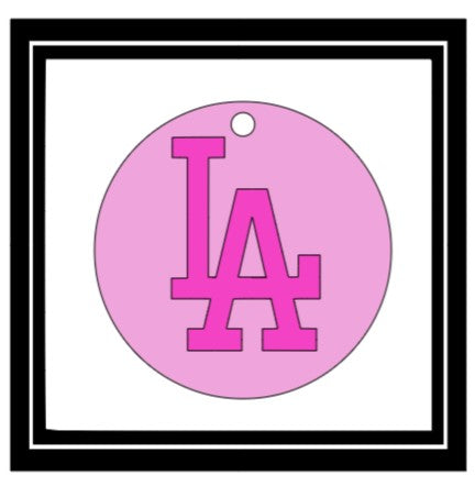 Acrylic Personalized Keychain - Sports