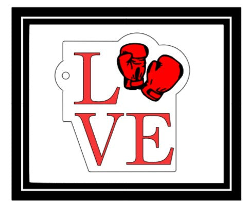 Acrylic Personalized Keychain - Sports