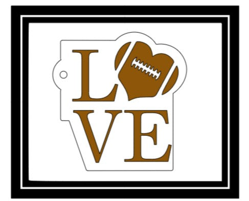 Acrylic Personalized Keychain - Sports