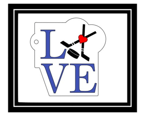 Acrylic Personalized Keychain - Sports