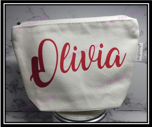 Makeup Bag Personalized