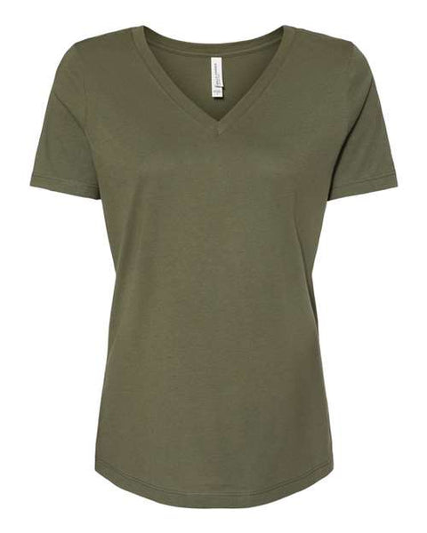 T-Shirt Personalized Women's V-Neck (2XL-4XL)