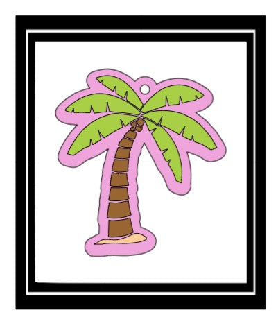 Acrylic Personalized Keychain - Beachy & Tropics