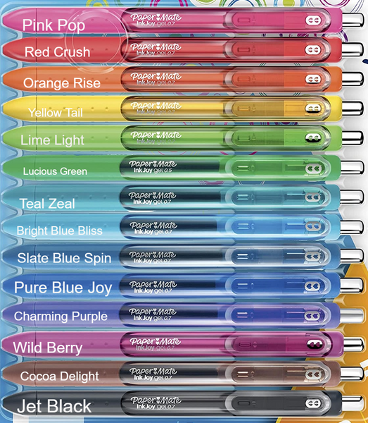 Glittered Multi-Colored Ink Pen Personalized
