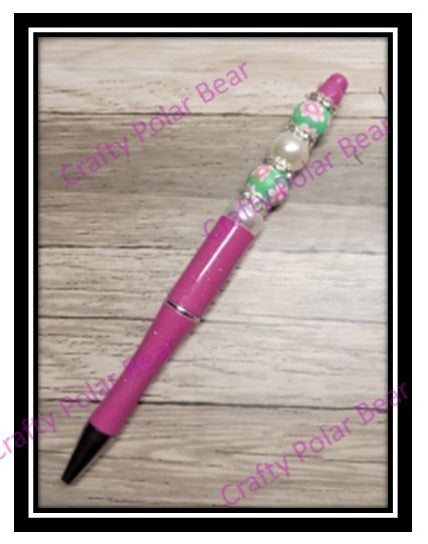 Beaded Ball Point Pen