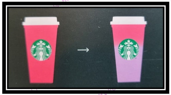 Starbucks Hot Cup Color Changing Holiday 16oz