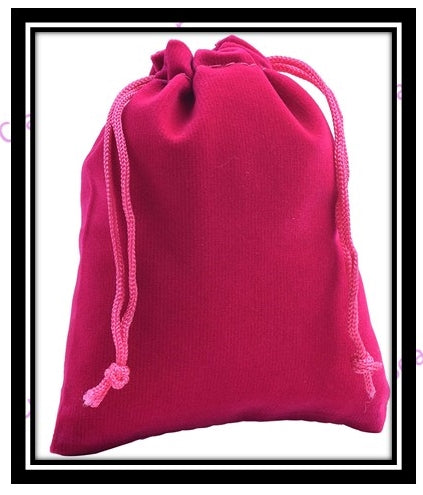 Velvet Dice Pouch Personalized